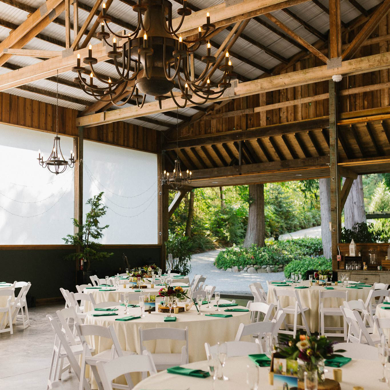 tables event space